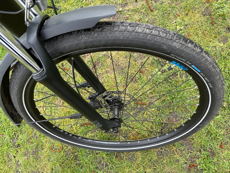 2ndHand Cube Touring Hybrid One 500 54cm Medium Electric Bike 2022 Grey/Blue-7